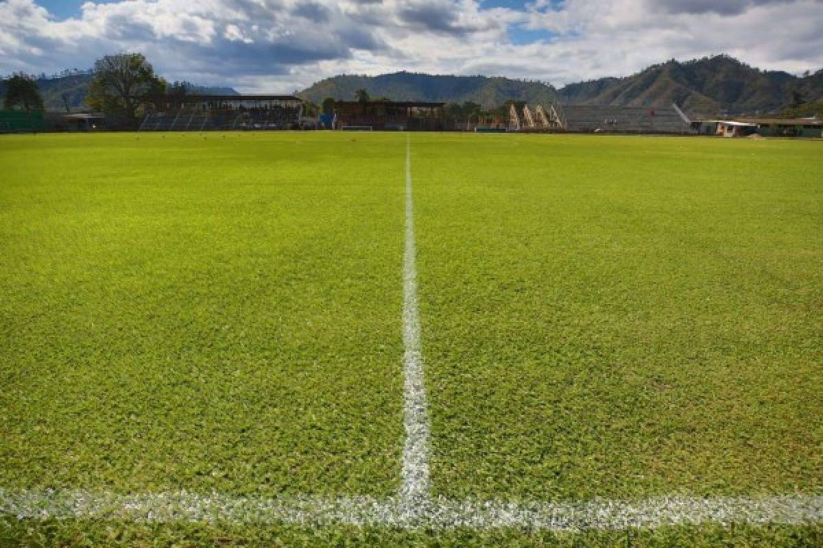 Fotos: Así va la remodelación en el estadio Marcelo Tinoco de Danlí