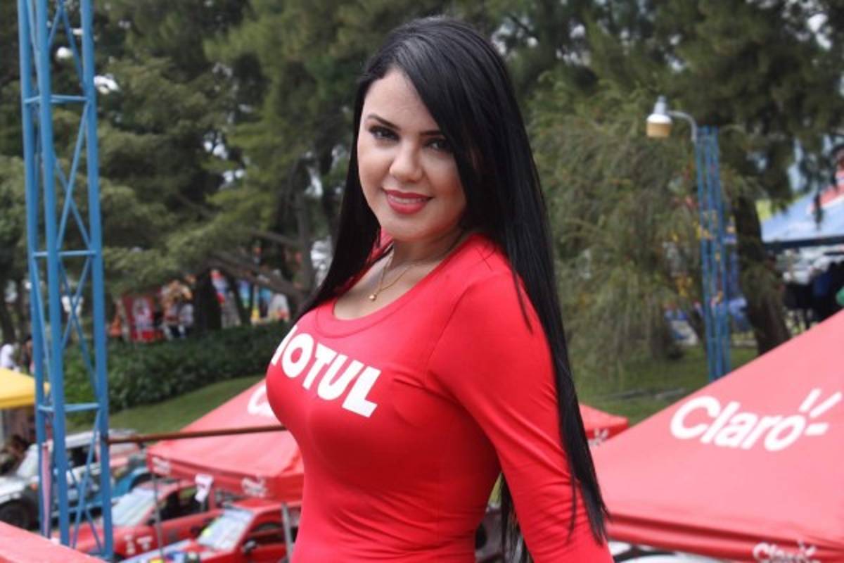 Ismari García, la belleza que engalana los juegos de la Liga de Guatemala