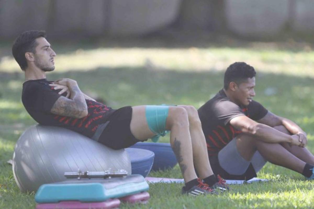 FOTOS: La forma en la que Luciano Ursino se está recuperando en Real España