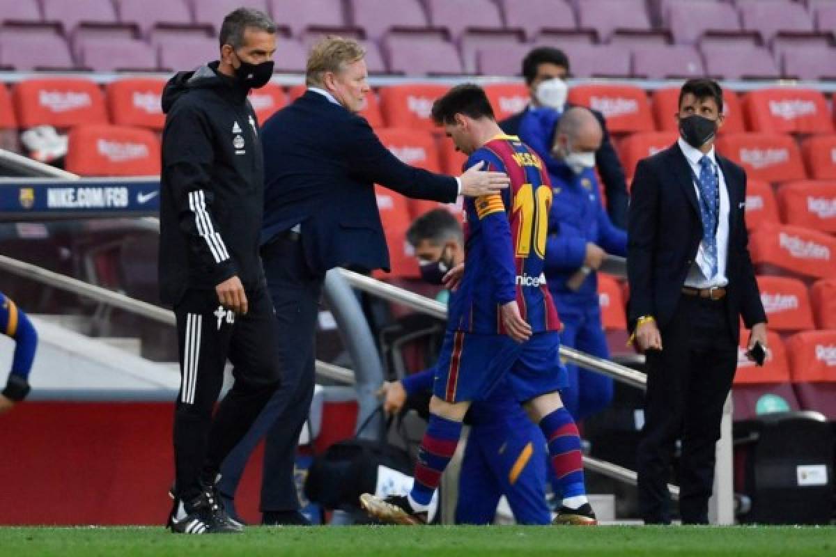 ¿El último partido de Messi con el Barça? Así fue captado el capitán tras otro descalabro en la liga española