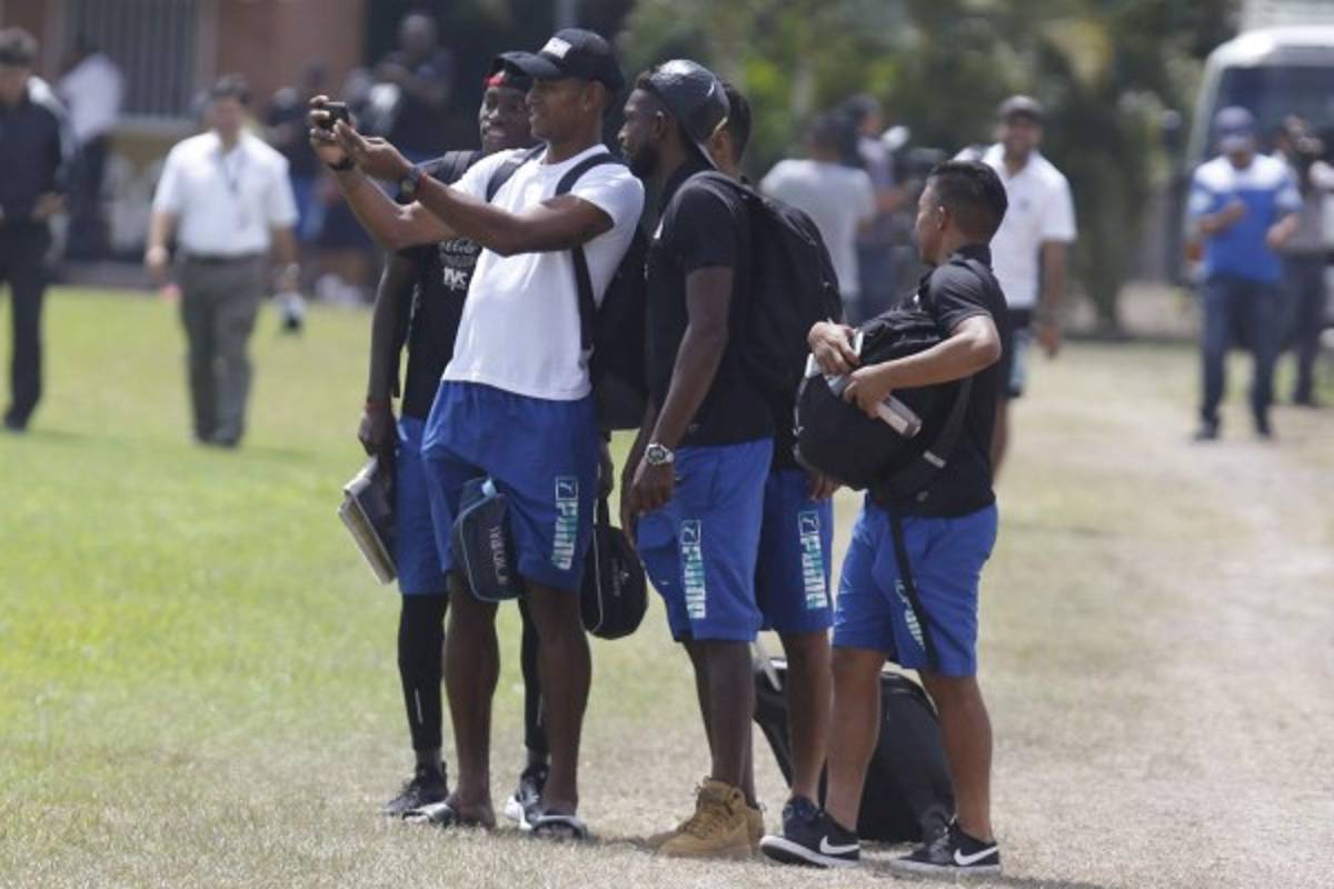 Las mejores fotos del Olimpia antes de medirse al Marathón