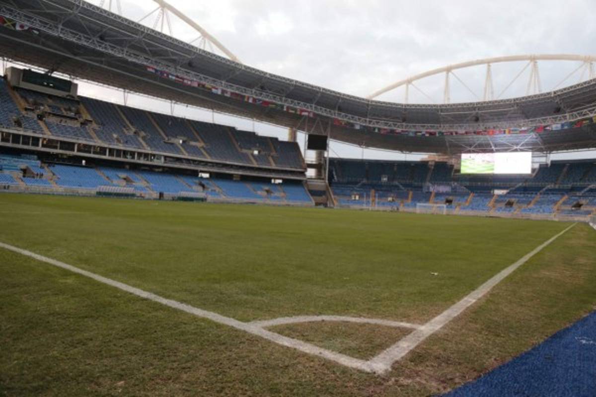 Así de bello luce el estadio Engenhão, donde debutará Honduras