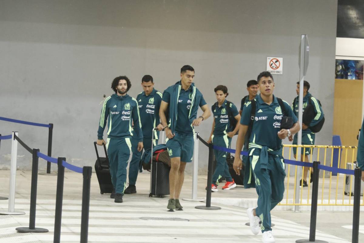 Selección Mexicana llega a Honduras: sonrientes y llenos de confianza, la plantilla se instaló en San Pedro Sula
