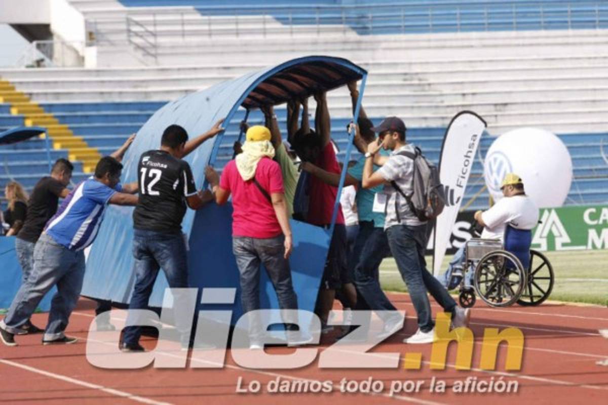 La belleza en el Olímpico y el agradecimiento de mexicanos a Honduras