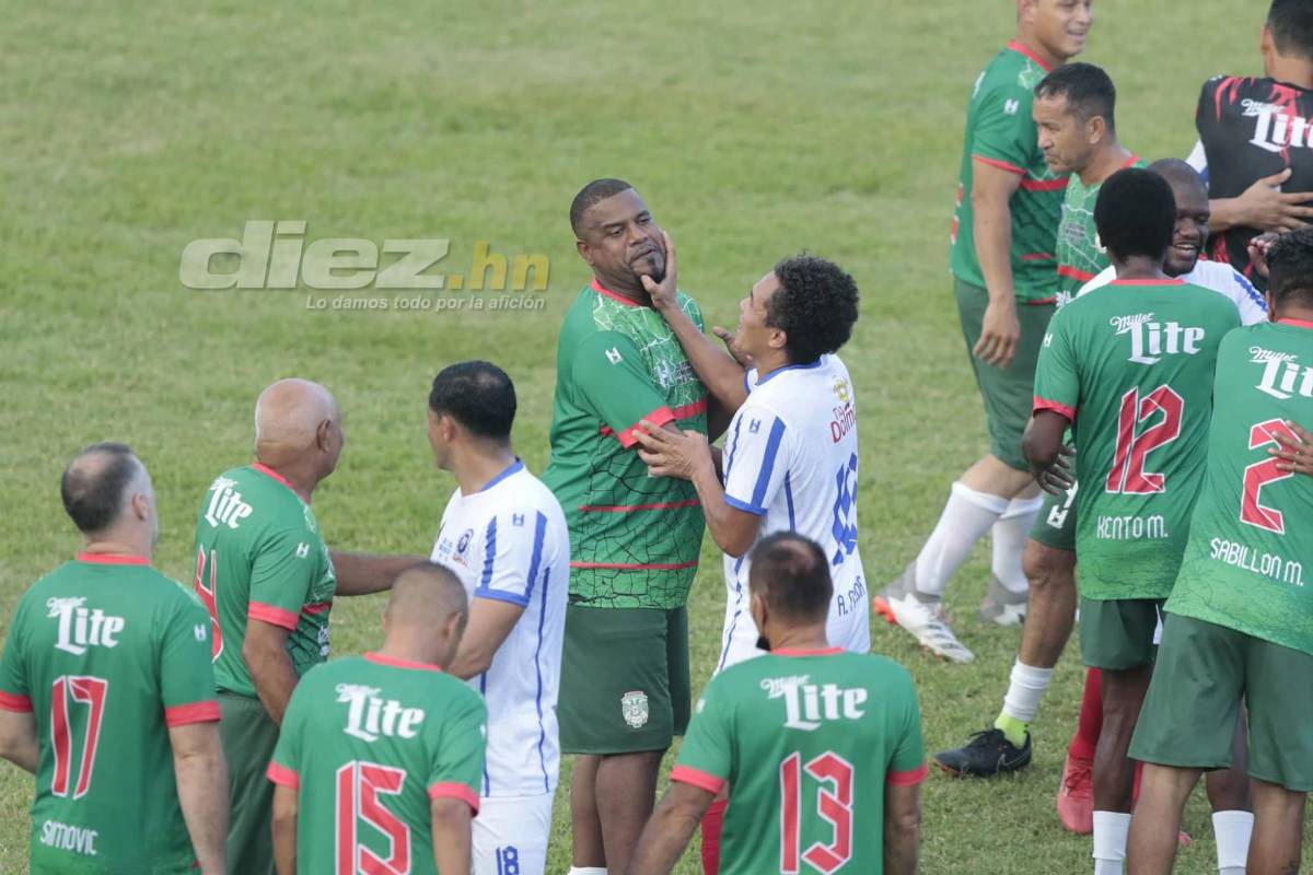 Imperdible: así lucen las exfiguras de Marathón y Olimpia que disputaron un partido de leyendas en San Pedro Sula