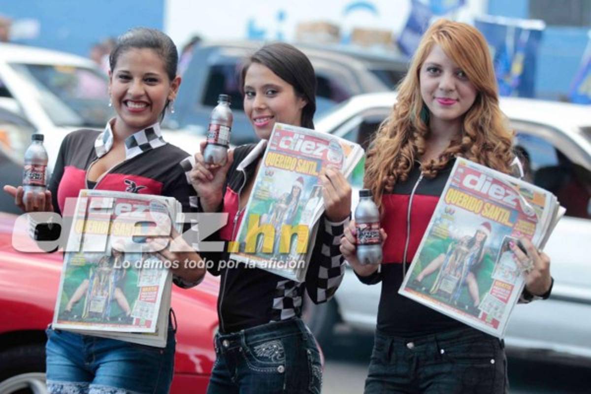 Las chicas bellas en la final de Honduras