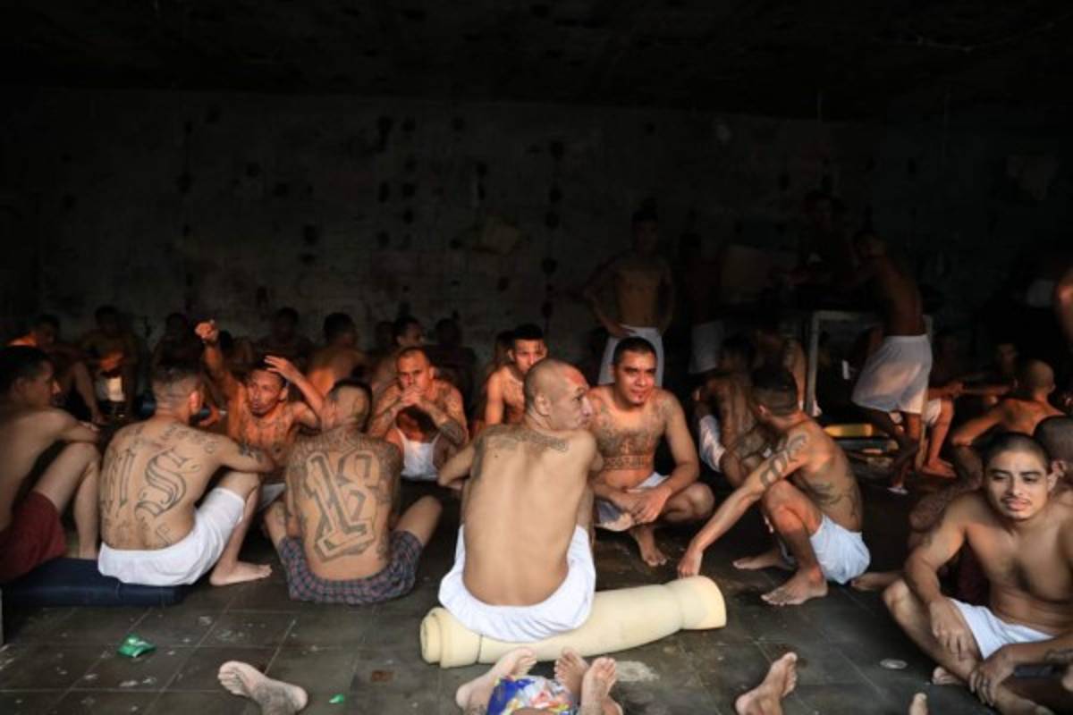 ¡No verán la luz del sol! Pandilleros salvadoreños son aislados en celdas oscuras y calurosas