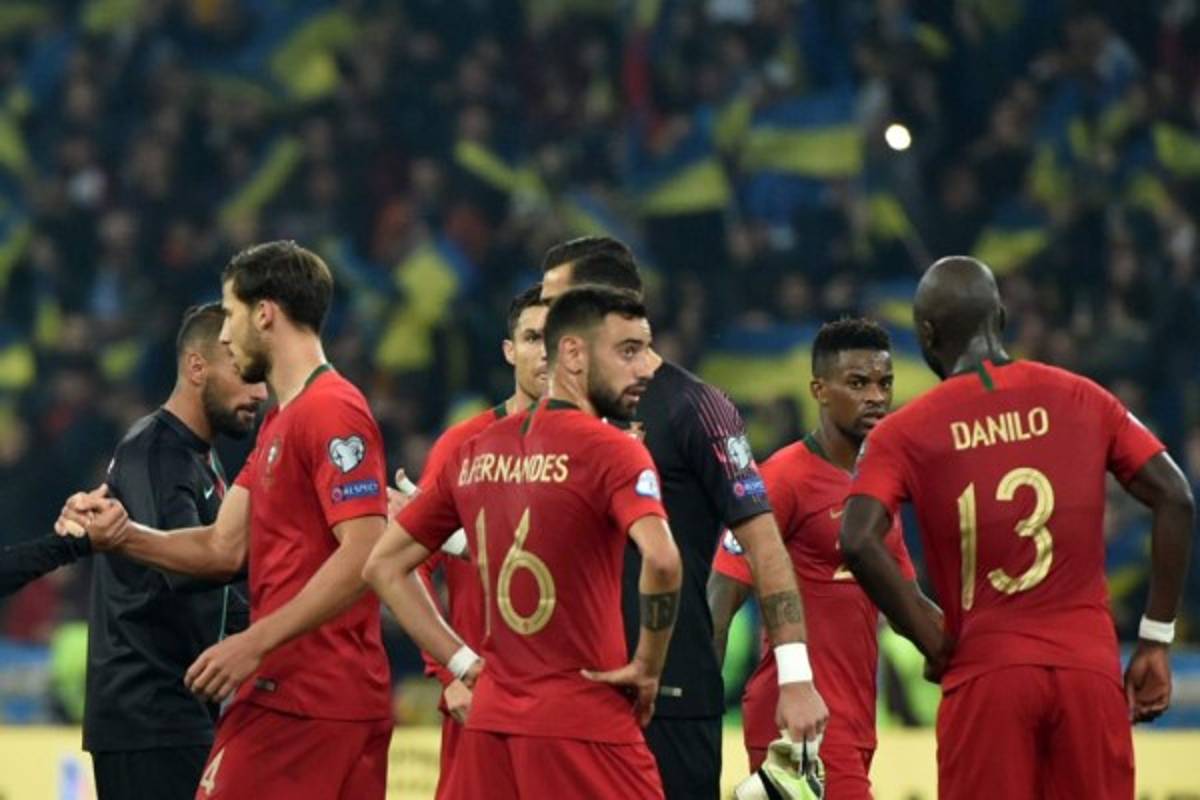 NO VISTE EN TV: Explosión ucraniana y el gesto de Cristiano Ronaldo al final del partido