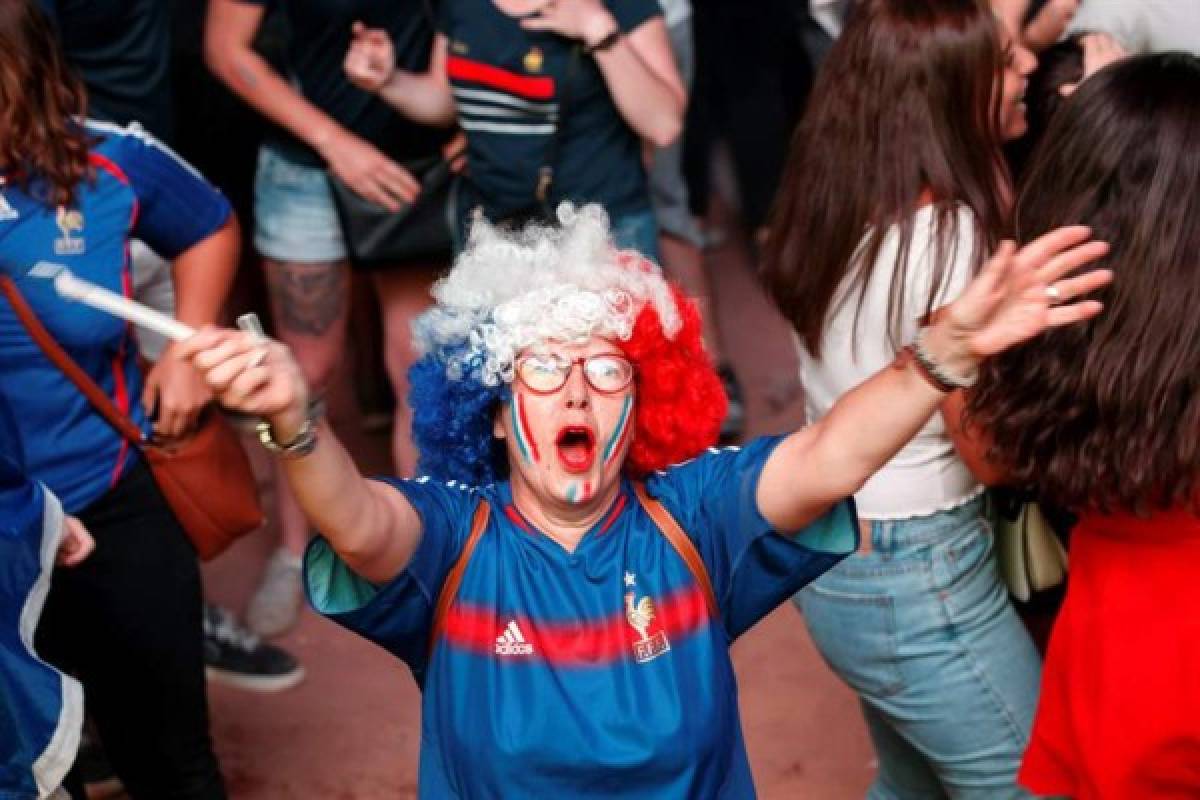 Así se celebra en las calles de Francia la clasificación a la final del Mundial Rusia 2018