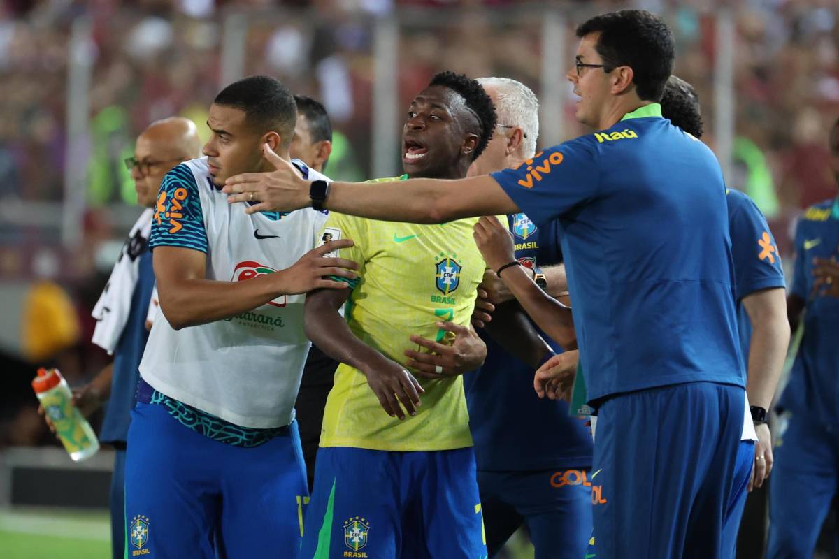 Venezuela activó una ‘trampa’ ante Brasil en pleno partido, la burla a Vinicius y la bronca que desató el enojo de Raphinha