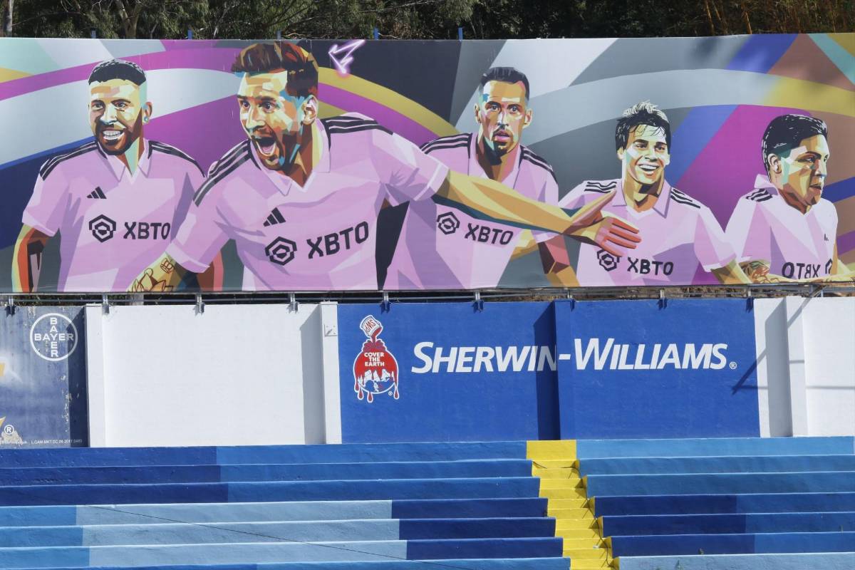 ¡Remodelado y embellecido por Messi! Así luce el Estadio Cuscatlán para la visita del Inter Miami a El Salvador