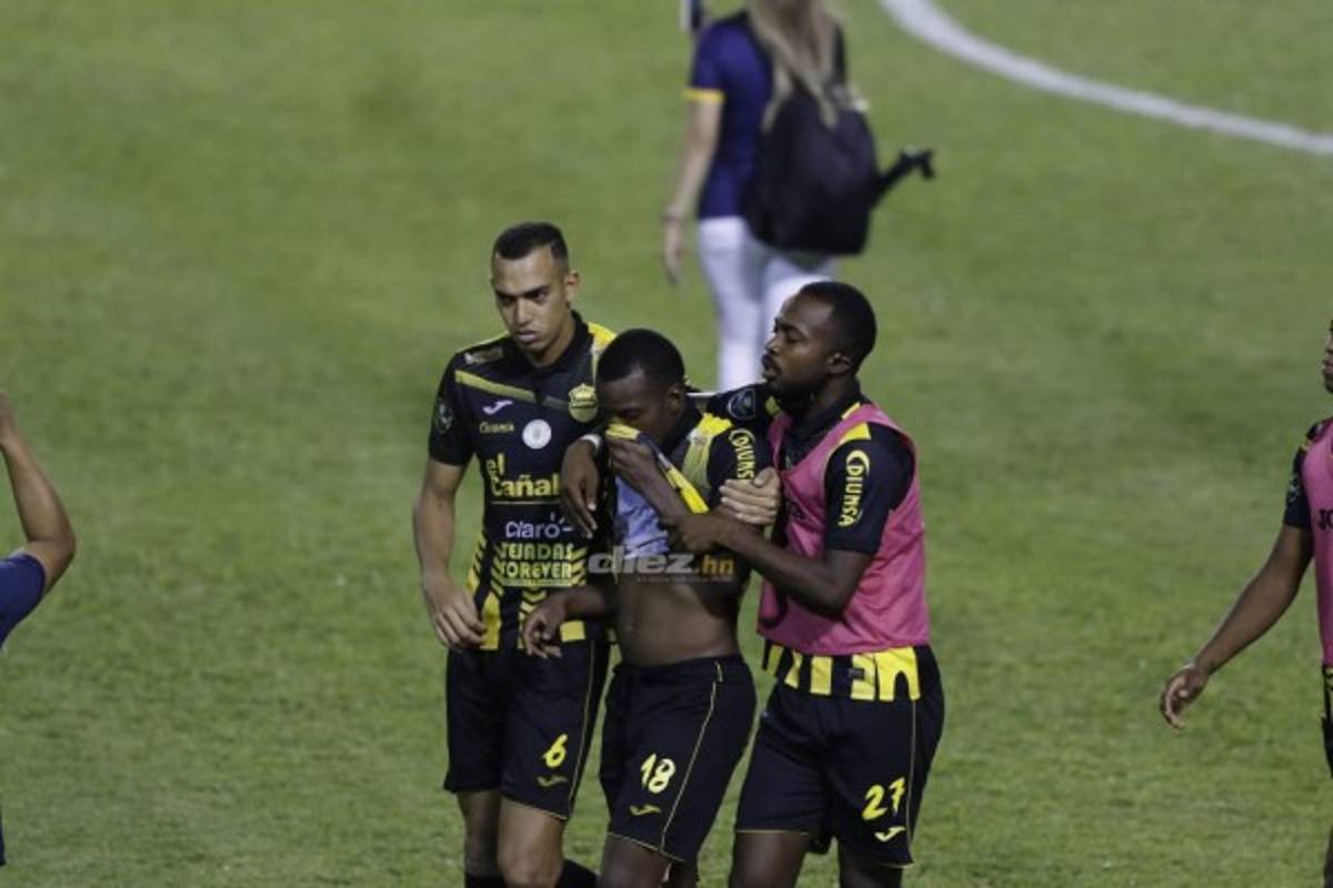 Júbilo y llanto en el estadio Olímpico: Darixon Vuelto se descontroló y rompió en llanto en Real España