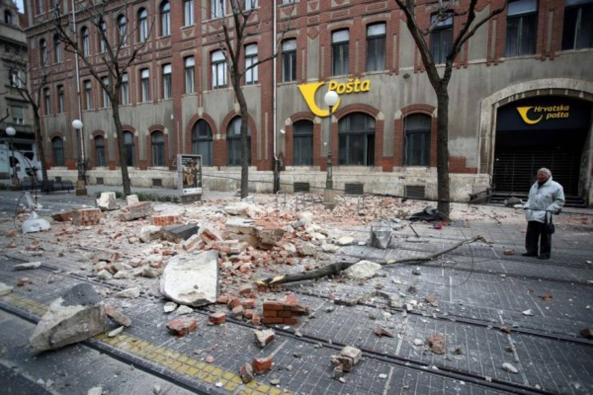 Fotos: Fuerte temblor sacude a Croacia en plena crisis mundial por coronavirus