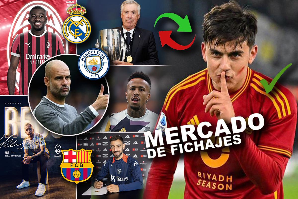Rechazó al Barcelona por el PSG y Dybala acepta un contrato galáctico; Manchester City tiene nuevo delantero