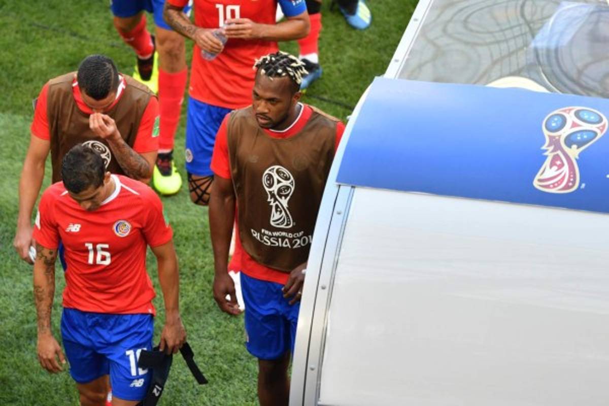 No se vio: Piden camisa a Keylor Navas y bronca entre jugadores de Costa Rica y Serbia