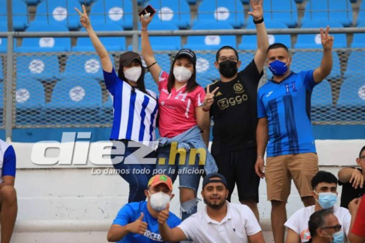 Las bellezas del Honduras vs Estados Unidos: las 'conejitas' acaparan las cámaras y roban corazones