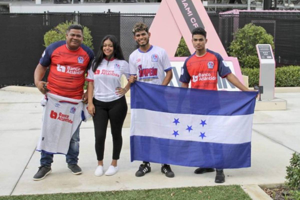 Afición del Olimpia conquista Fort Lauderdale en Florida en duelo ante Pachuca por la Copa Rematch