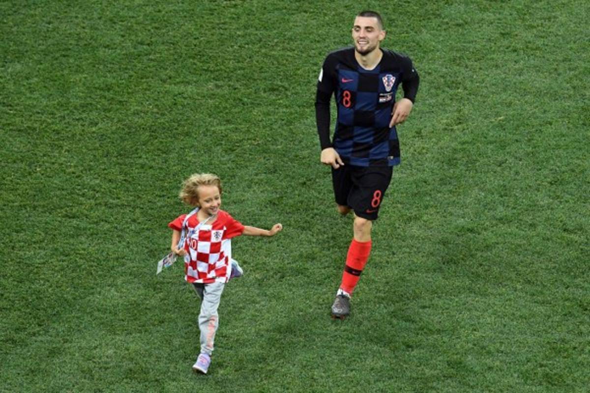 No se vio en TV: El beso a Rakitic, el desahogo de Modric y la eufórica celebración croata