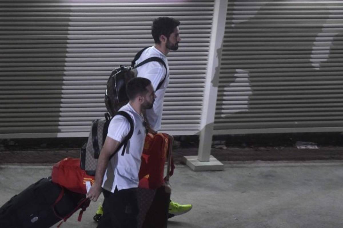 Tristes y abatidos: Así fue el regreso de España a Madrid tras quedar eliminados de Rusia 2018