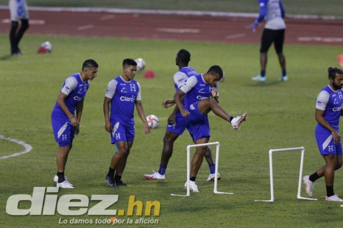 Llegan más jugadores, Quioto es noticia y quién es la bella chica: Así fue el entreno de Honduras