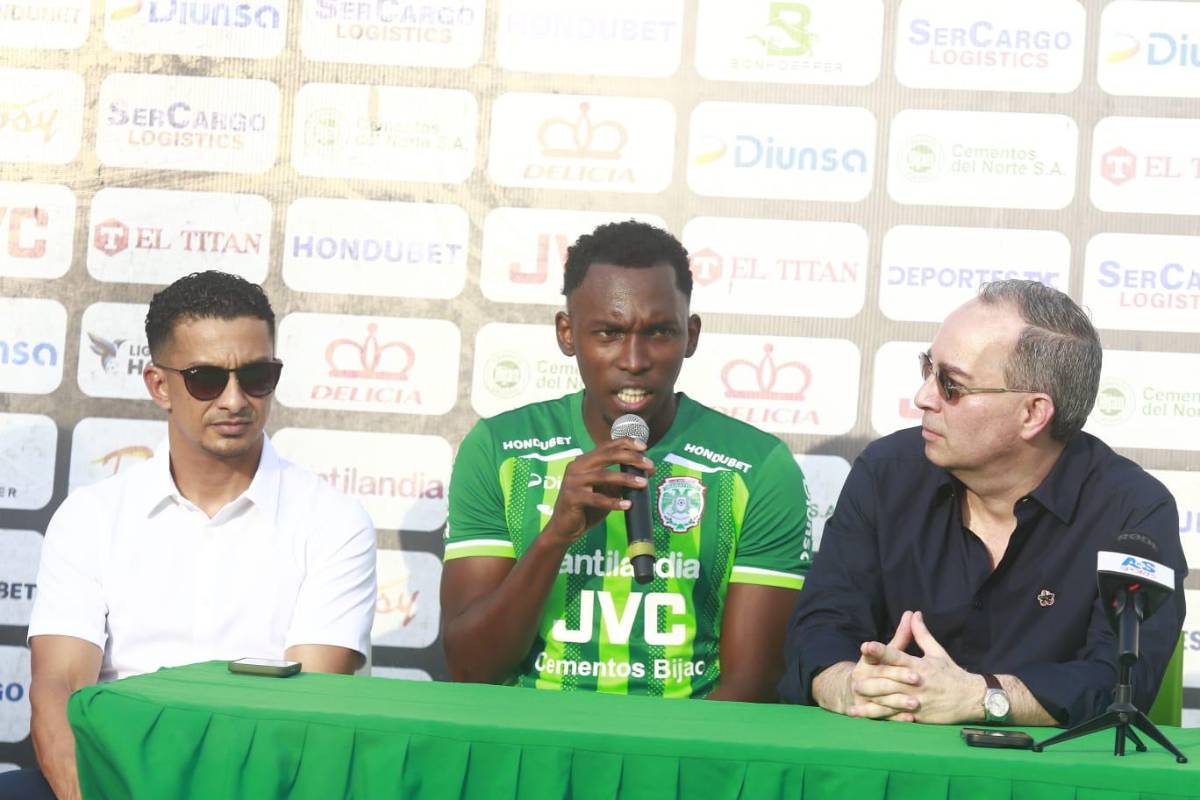 Presentación de Alberth Elis en Marathón: Abrazos, lealtad y recuerdo de Orinson