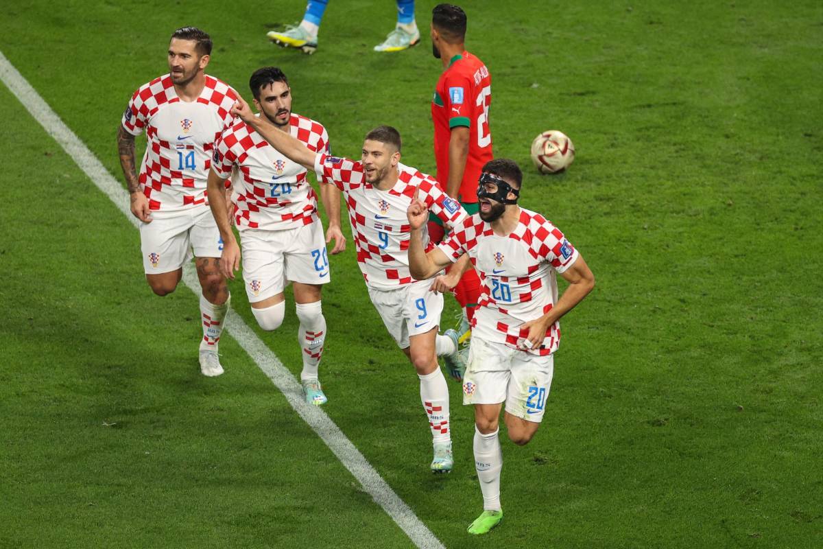 ¡Croacia celebra! El festejo especial de Luka Modric tras derrotar a Marruecos en el Mundial y la modelo Ivana Knoll enamora
