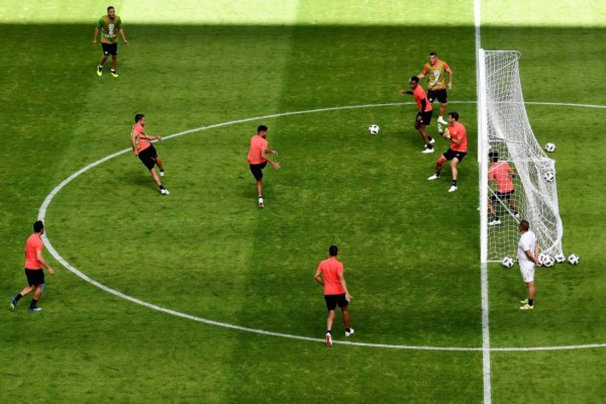 FOTOS: Así fue el entreno de Costa Rica en Samara para el debut en Rusia 2018