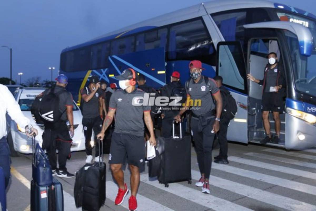 ¡Quieren marcar historia! Las postales de la partida de Olimpia para el juego ante América en el Azteca