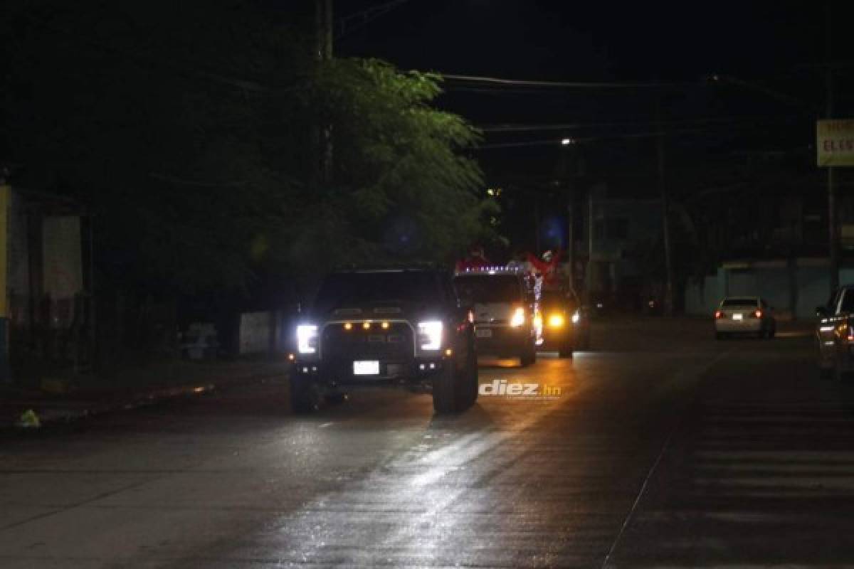 Vida a semifinales y La Ceiba celebra con caravana y fuegos artificiales: Imágenes que no viste en TV