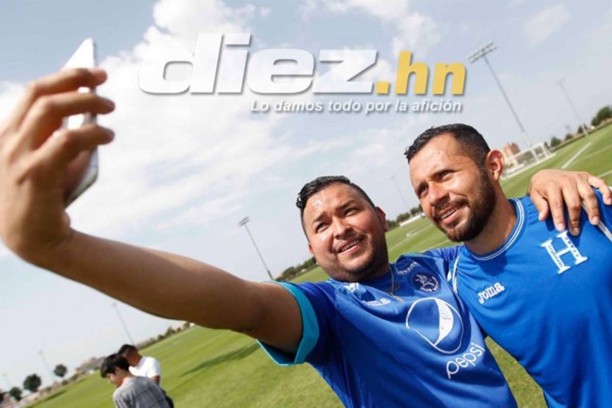 Selección hondureña recibe el apoyo de su afición en Dallas pervio debut en la Copa Oro