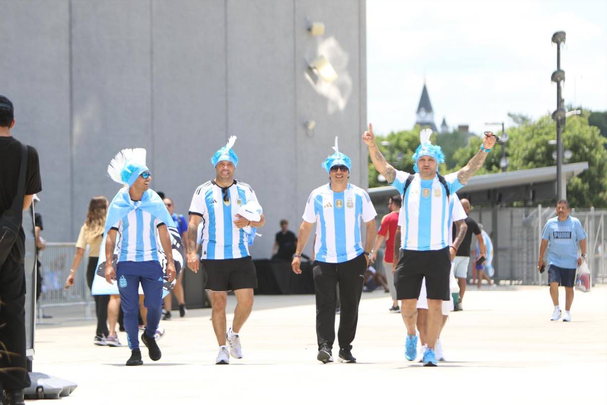 La belleza argentina, la que mostró demás, los asiáticos con la camiseta de Messi y la famosa hondureña en Copa América