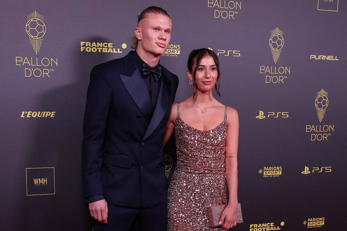 El futbolista abucheado en la alfombra roja del Balón de Oro, quién es la novia de Haaland y los invitados de lujo
