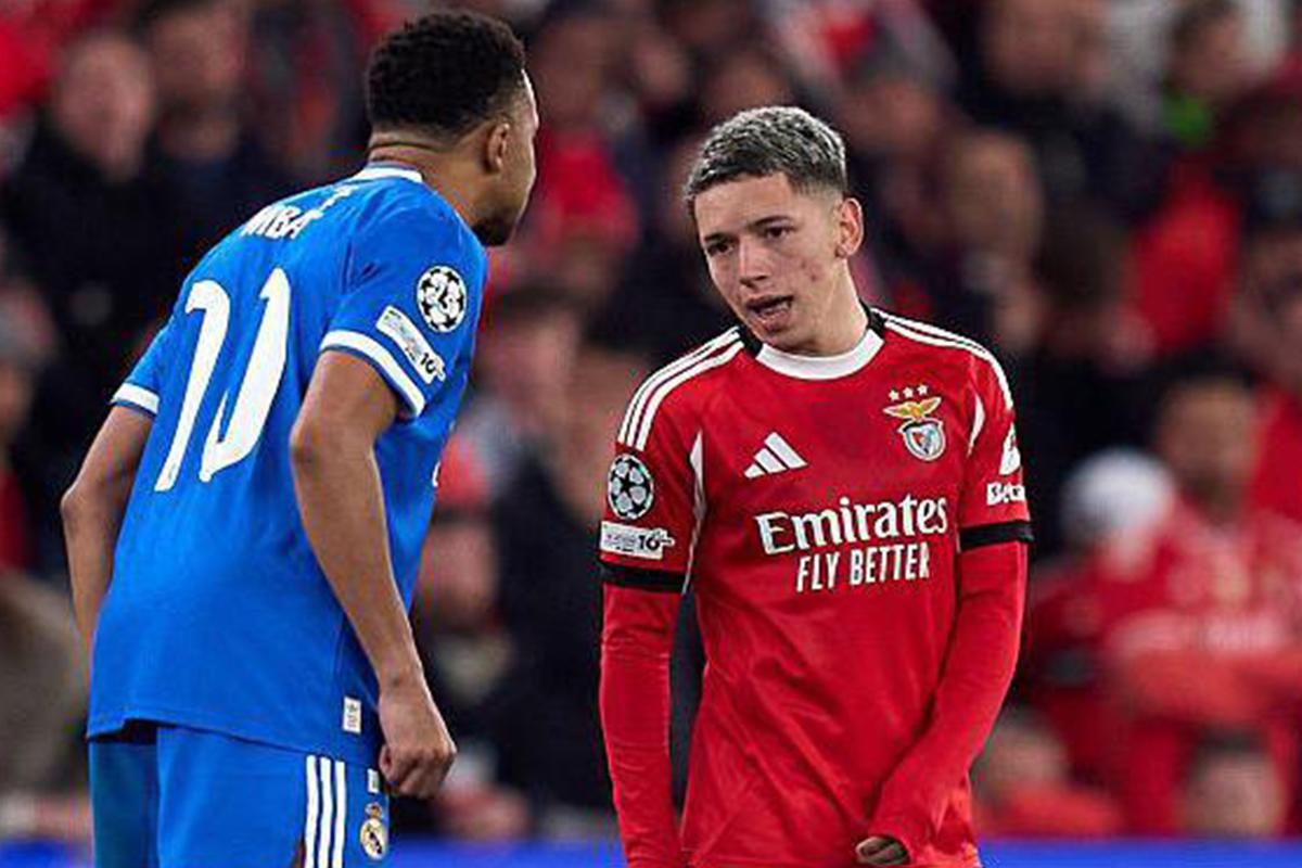 Prestianni dio su testimonio ante la UEFA por el escándalo con Vinicius: lo que dijo el jugador del Benfica