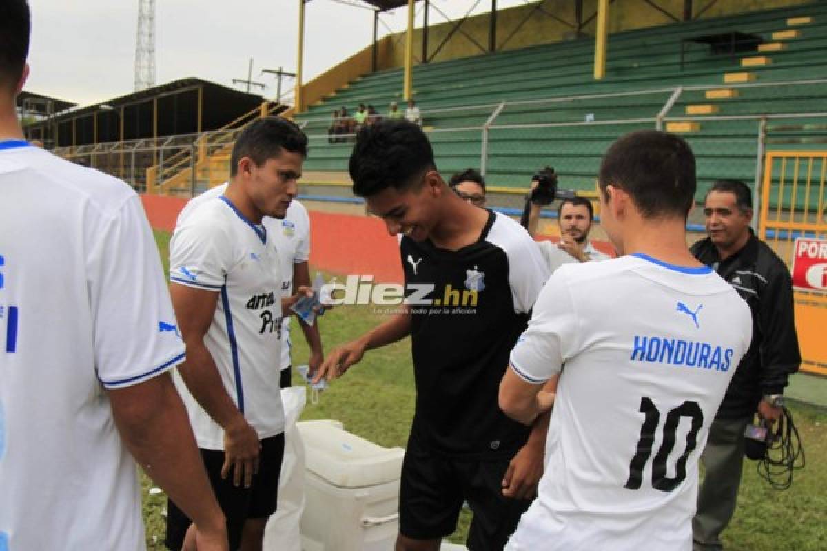 Bromas, sonrisas y optimismo en entreno del Honduras Progreso