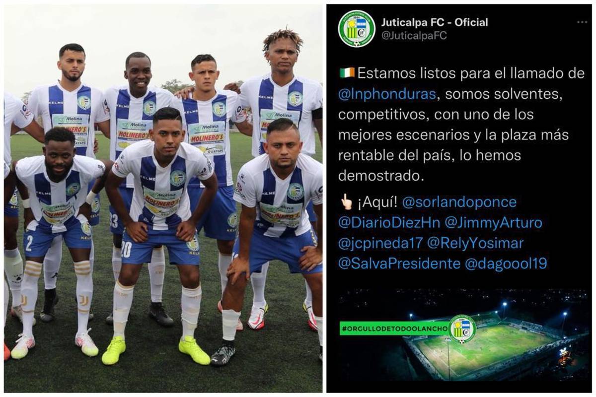 Juticalpa y Deportes Savio se ofrecen como candidatos a ser invitado a la Primera División pensando en la expasión a 12 clubes
