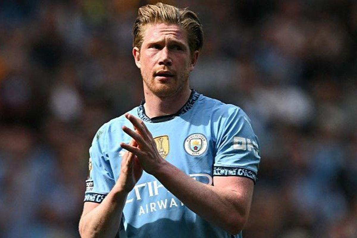 Kevin De Bruyne dejará el Manchester City como agente libre a final de temporada.