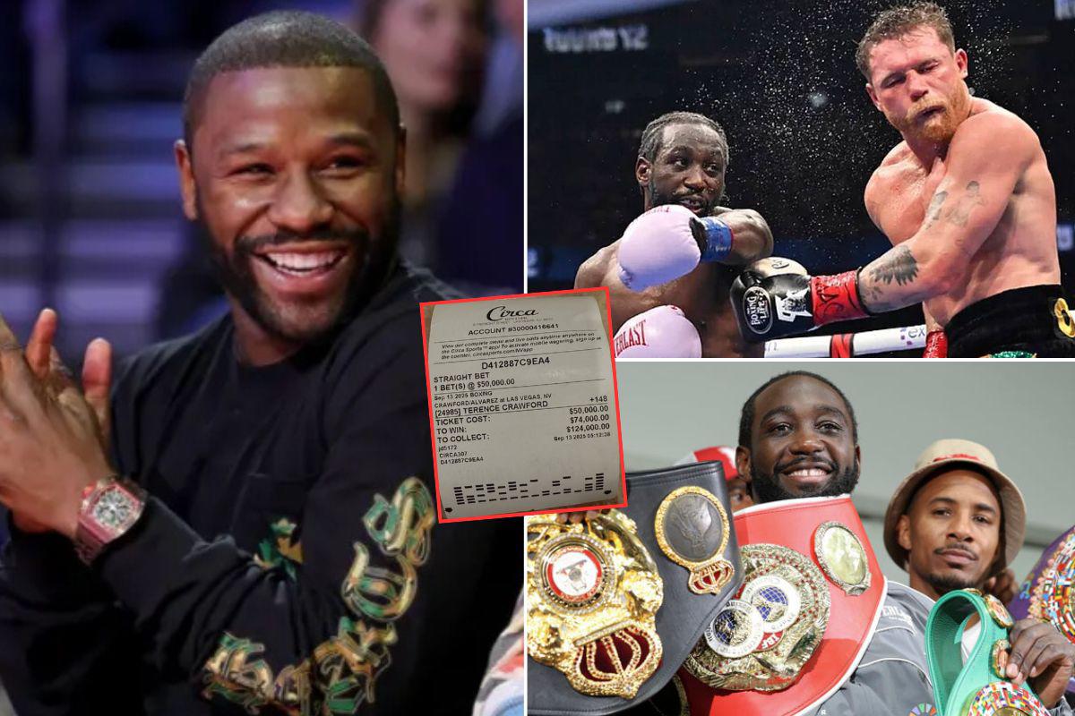 El dineral que ganó Floyd Mayweather por la derrota del 'Canelo' ante Crawford: su patrimonio al descubierto