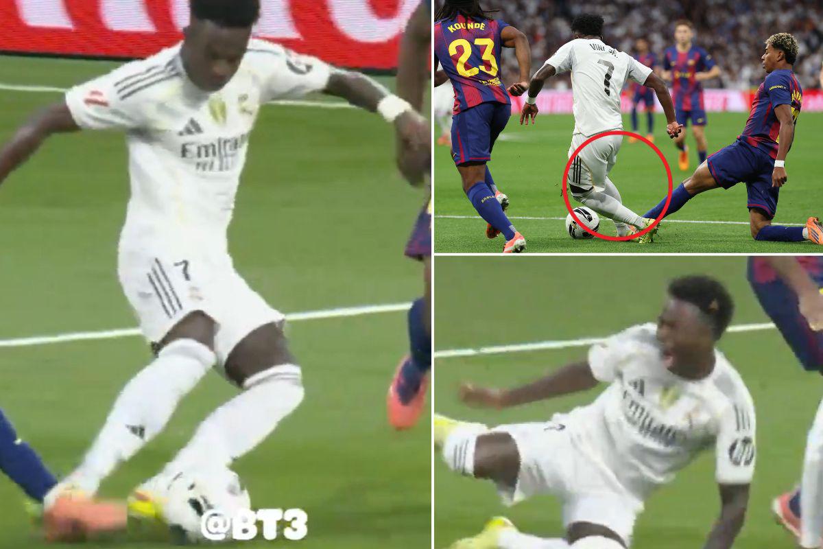 Lamine contra Vinicius y el árbitro pita penal: la jugada polémica que anuló el VAR en el Clásico Real Madrid-Barcelona