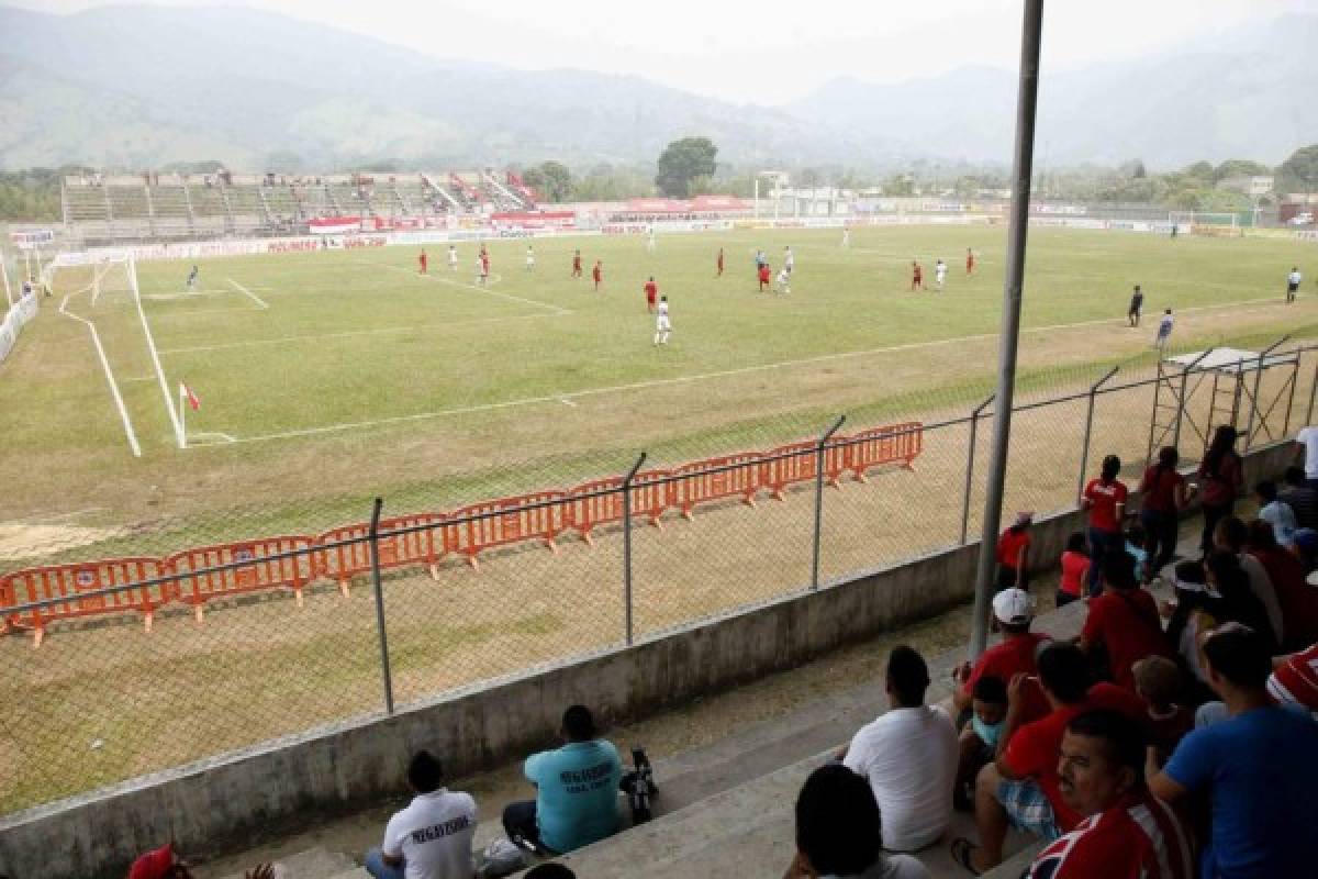 La remodelación que le están realizando al Estadio Francisco Martínez de Tocoa