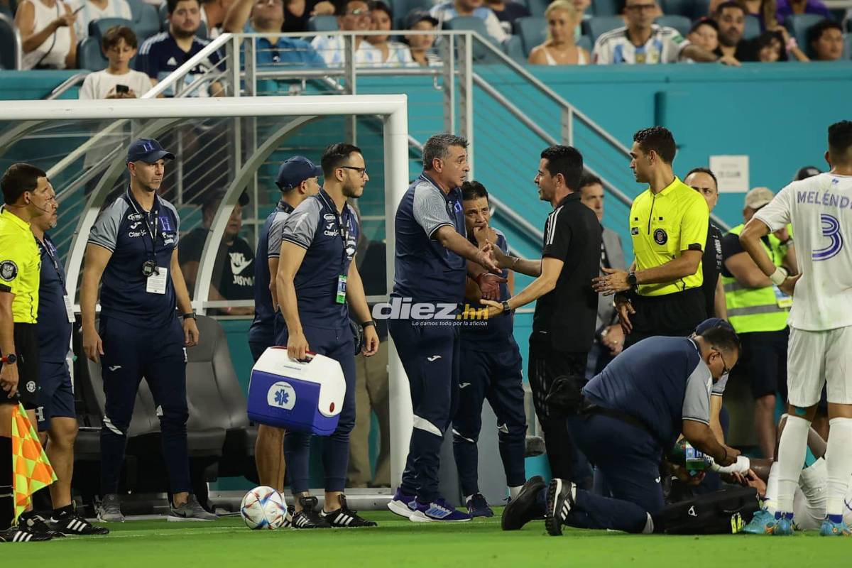 NO SE VIO EN TV del Argentina-Honduras: La bronca entre De Paul y Deiby, las selfies de Denil Maladonado y la petición a Messi con el Barcelona