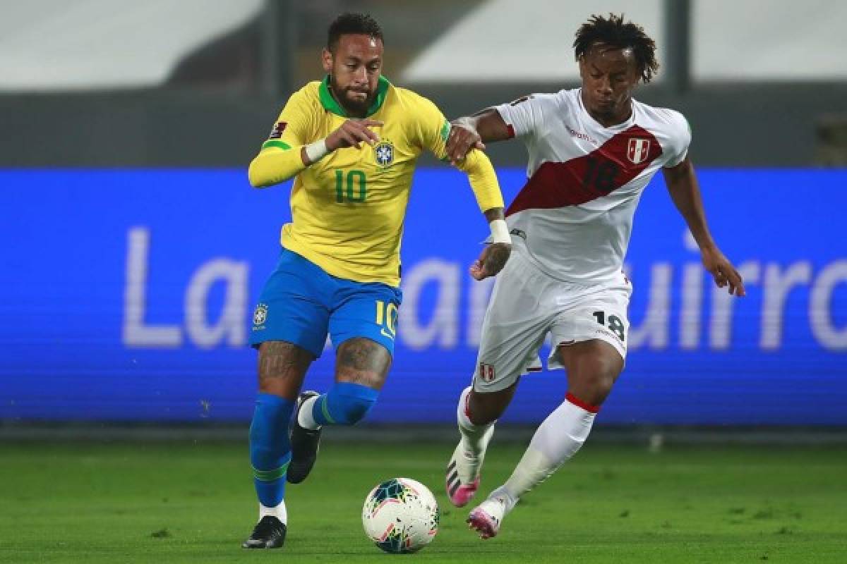 Fotos del Perú - Brasil: Las patadas a Neymar y la sangre de Miguel Trauco