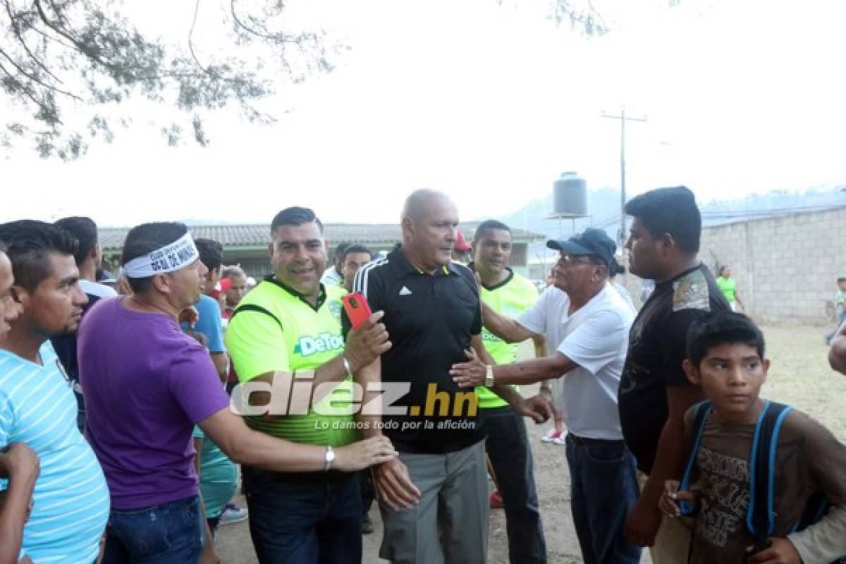 ¡Qué dolor! Los jugadores del Juticalpa y su sufrimiento tras el descenso