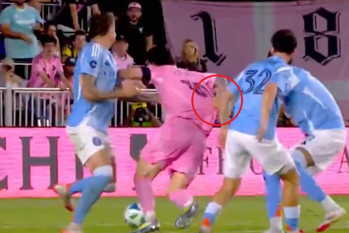 Messi fue la figura y explotó contra el árbitro: Inter Miami empata ‘in extremis’ ante New York City en la MLS 2025