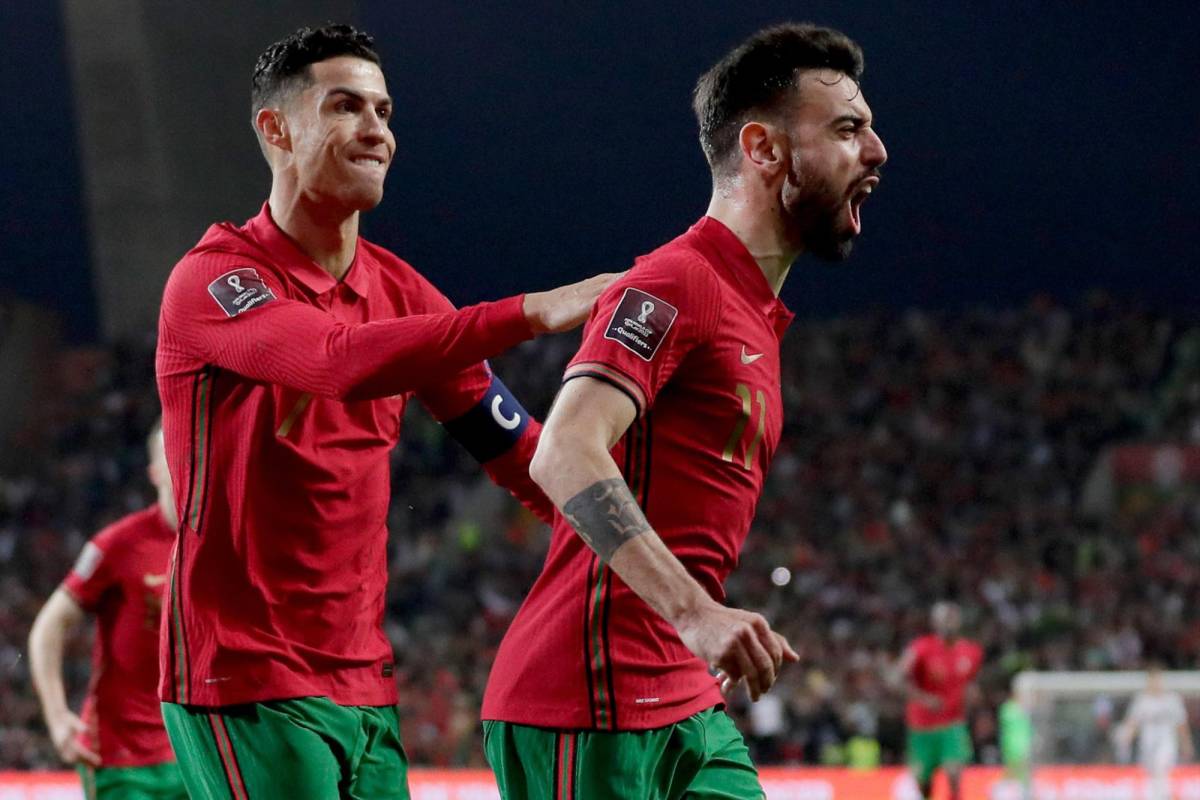 Bronca en el Portugal-Macedonia, Cristiano Ronaldo recibe curiosa petición antes de su último Mundial en Qatar y Mané consuela a Salah