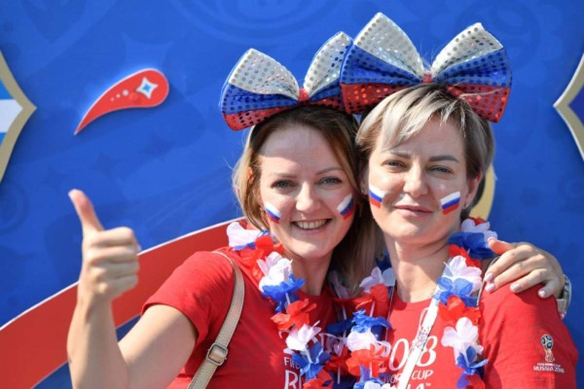 La belleza rusa se apodera del Mundial 2018 en el juego ante Uruguay