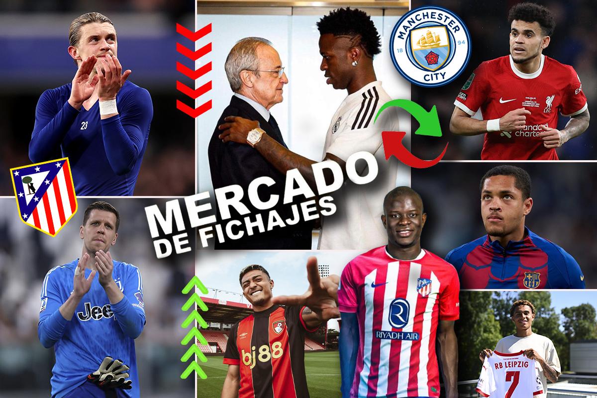 La única “condición” del Real Madrid para vender a Vinicius; Atlético llamó a otro crack y la sorpresa del Manchester City