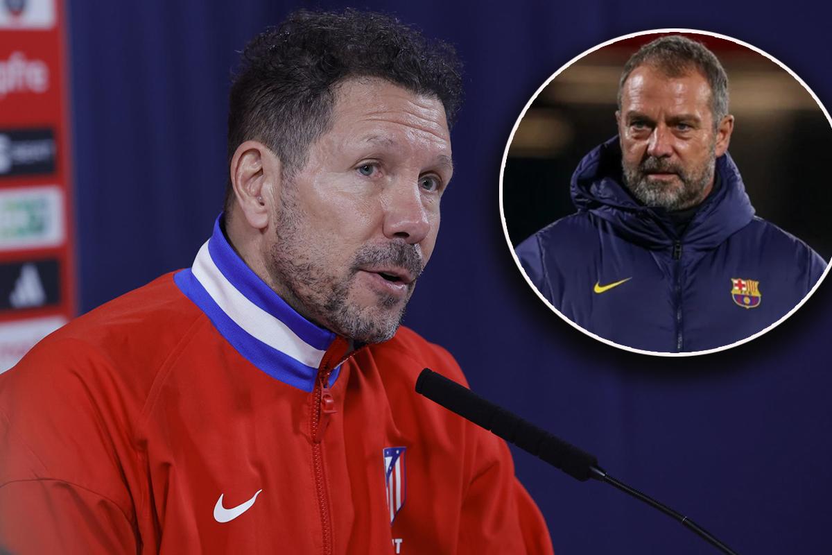 Simeone revela lo que más valora de Flick y cómo le haría daño al Barça: No puedes sacarle la pelota todo el tiempo