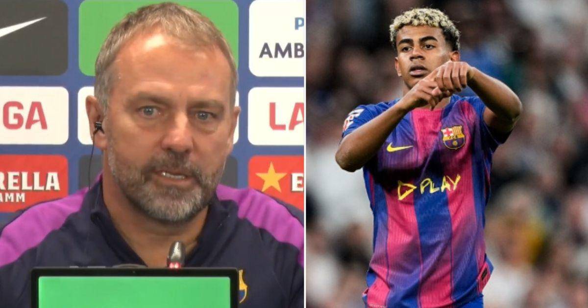 Flick recupera a dos figuras y confirma el estado de Lamine: "Acabo de  hablar con él..."