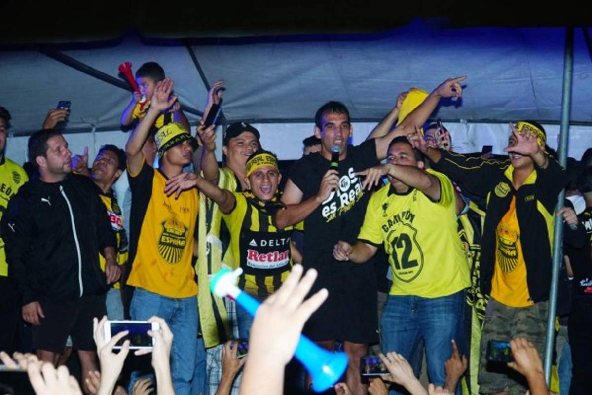 FOTOS: Así fue la fiesta de Real España con su gente en San Pedro Sula