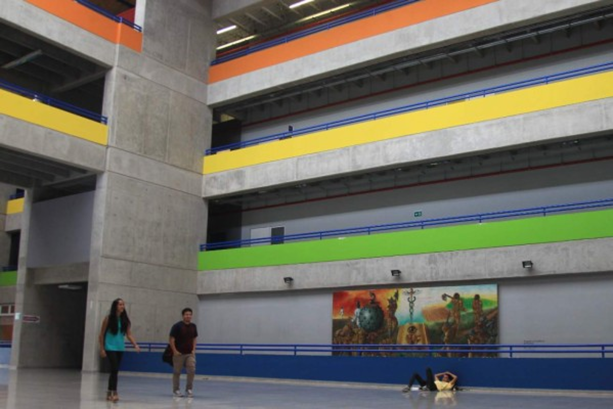 Así es el hermoso Palacio de los Deportes de la UNAH